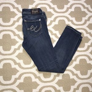 Express Skinny Stella Low Rise Jeans